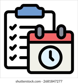 Calendar Icon Element For Design