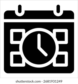 Elemento De Ícone De Calendário Para Design