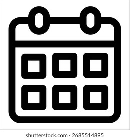 Calendar Icon Element For Design