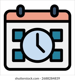 Calendar Icon Element For Design