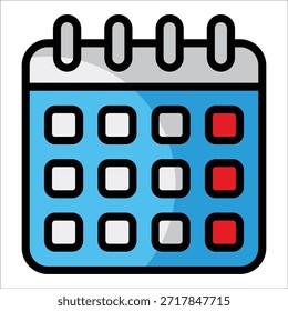 Calendar Icon Element For Design