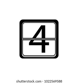 the calendar icon. Element of calendar for mobile concept and web apps. Icon for website design and development, app development. Premium icon on white background