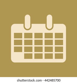 Calendar Icon. Eps-10.