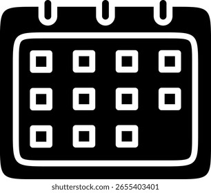 Icono de calendario - Planificación y programación de eventos