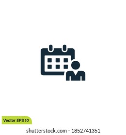 calendar icon event symbol illustration symbol simple design element logo template
