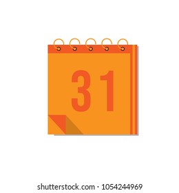 Calendar Icon Flash Design