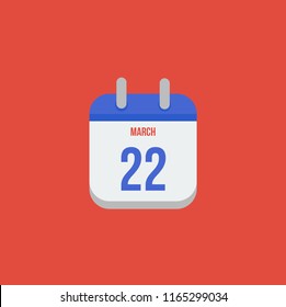 Calendar Icon Flat