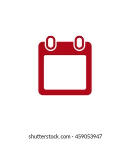 calendar Icon, flat design style