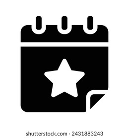 Calendar icon. flat illustration of vector icon