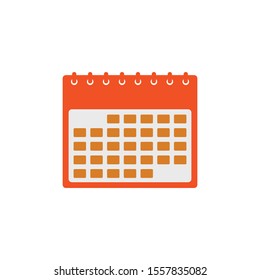 Calendar Icon. Flat style vector EPS.
