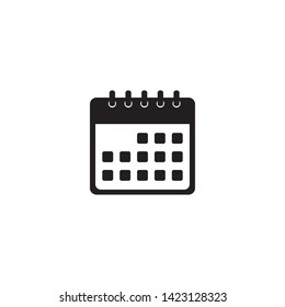 Calendar Icon Flat Vector Illustration - Vector