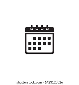 Calendar Icon Flat Vector Illustration - Vector