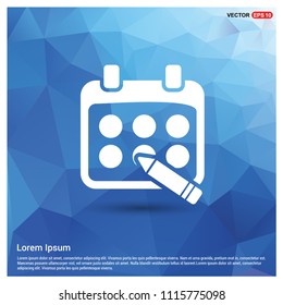 Calendar Icon - Free vector icon