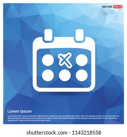 Calendar Icon - Free vector icon
