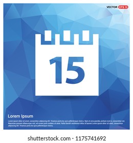 calendar icon - Free vector icon