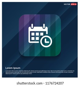 Calendar Icon - Free vector icon