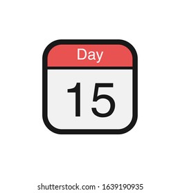 Calendar Icon for Graphic Design Projects