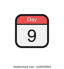 Calendar Icon for Graphic Design Projects