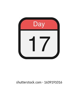 Calendar Icon for Graphic Design Projects
