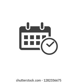 Calendar icon graphic design template simple illustration