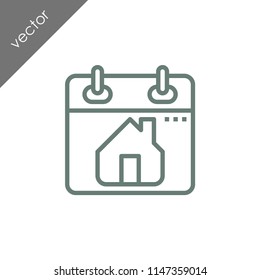calendar icon - illustration