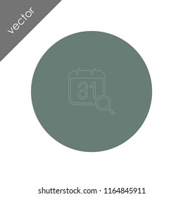 calendar icon - illustration