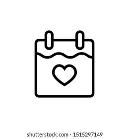 calendar icon, illustration design template
