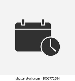 Calendar icon illustration isolated vector sign symbol