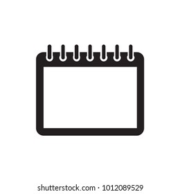 calendar icon illustration isolated vector sign symbol