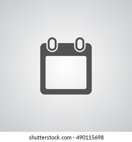 calendar icon illustration isolated vector sign symbol