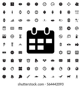 calendar icon illustration isolated vector sign symbol