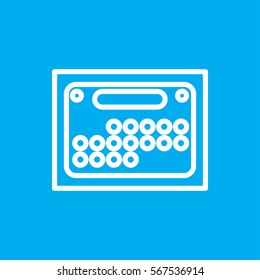 calendar icon illustration isolated vector sign symbol