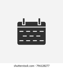 Calendar icon illustration isolated vector sign symbol