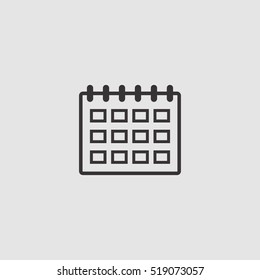 calendar icon illustration vector, can be used for mobile and web design