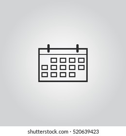 calendar icon illustration vector, can be used for web and design