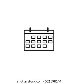 calendar icon illustration vector, can be used for web and design