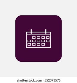 calendar icon illustration vector, can be used for web and design.