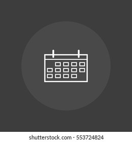 calendar icon illustration vector, can be used for web and design