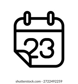 Plantilla de diseño de Vector de ilustración de icono de calendario