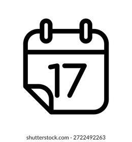 Plantilla de diseño de Vector de ilustración de icono de calendario