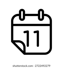 Plantilla de diseño de Vector de ilustración de icono de calendario