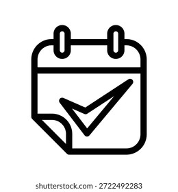 Vektordesign-Vorlage für Kalendersymbol