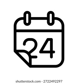 Plantilla de diseño de Vector de ilustración de icono de calendario