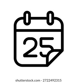 Plantilla de diseño de Vector de ilustración de icono de calendario