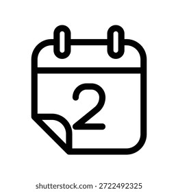 Plantilla de diseño de Vector de ilustración de icono de calendario