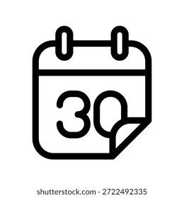 Plantilla de diseño de Vector de ilustración de icono de calendario