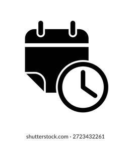 Plantilla de diseño de Vector de ilustración de icono de calendario