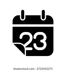 Plantilla de diseño de Vector de ilustración de icono de calendario
