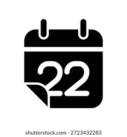 Plantilla de diseño de Vector de ilustración de icono de calendario
