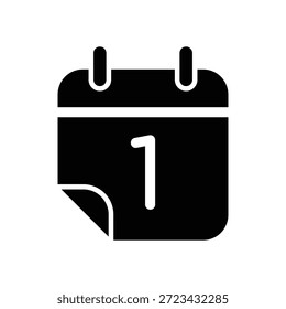 Plantilla de diseño de Vector de ilustración de icono de calendario